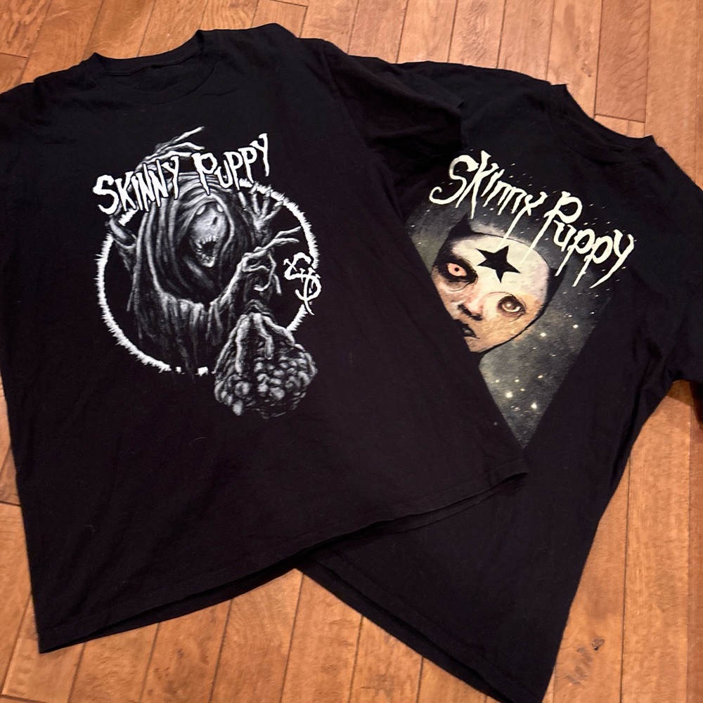 Skinny Puppy 2023 Final Tour Tee Bundle, XL